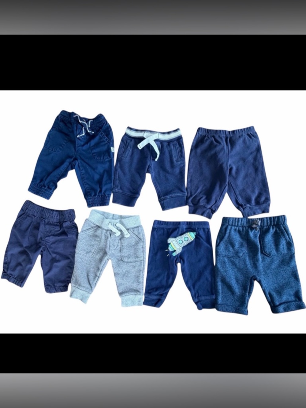 Carter's Baby Pants 7 Piece Bundle